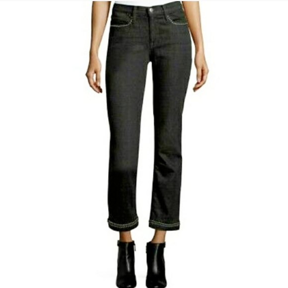 Frame Denim Denim - 🎉Frame Studded Embellished High Rise Cropped Jean